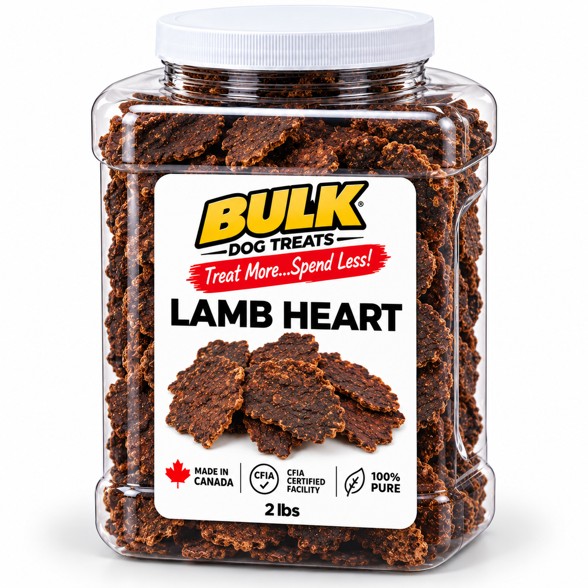 Dehydrated Lamb Heart Dog Treats