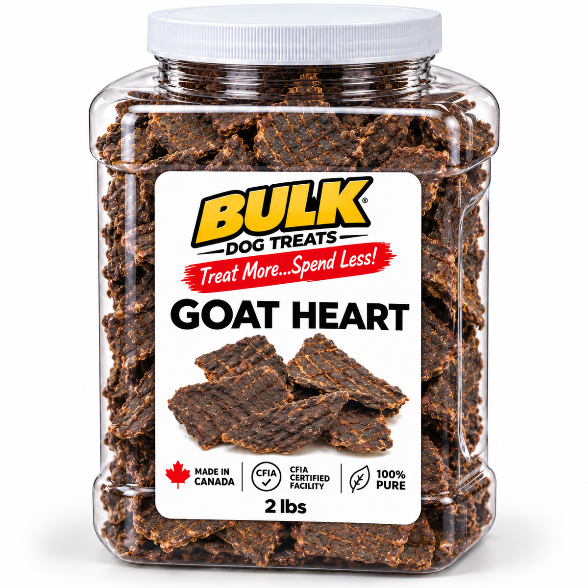 Dehydrated Goat Heart Dog Treats