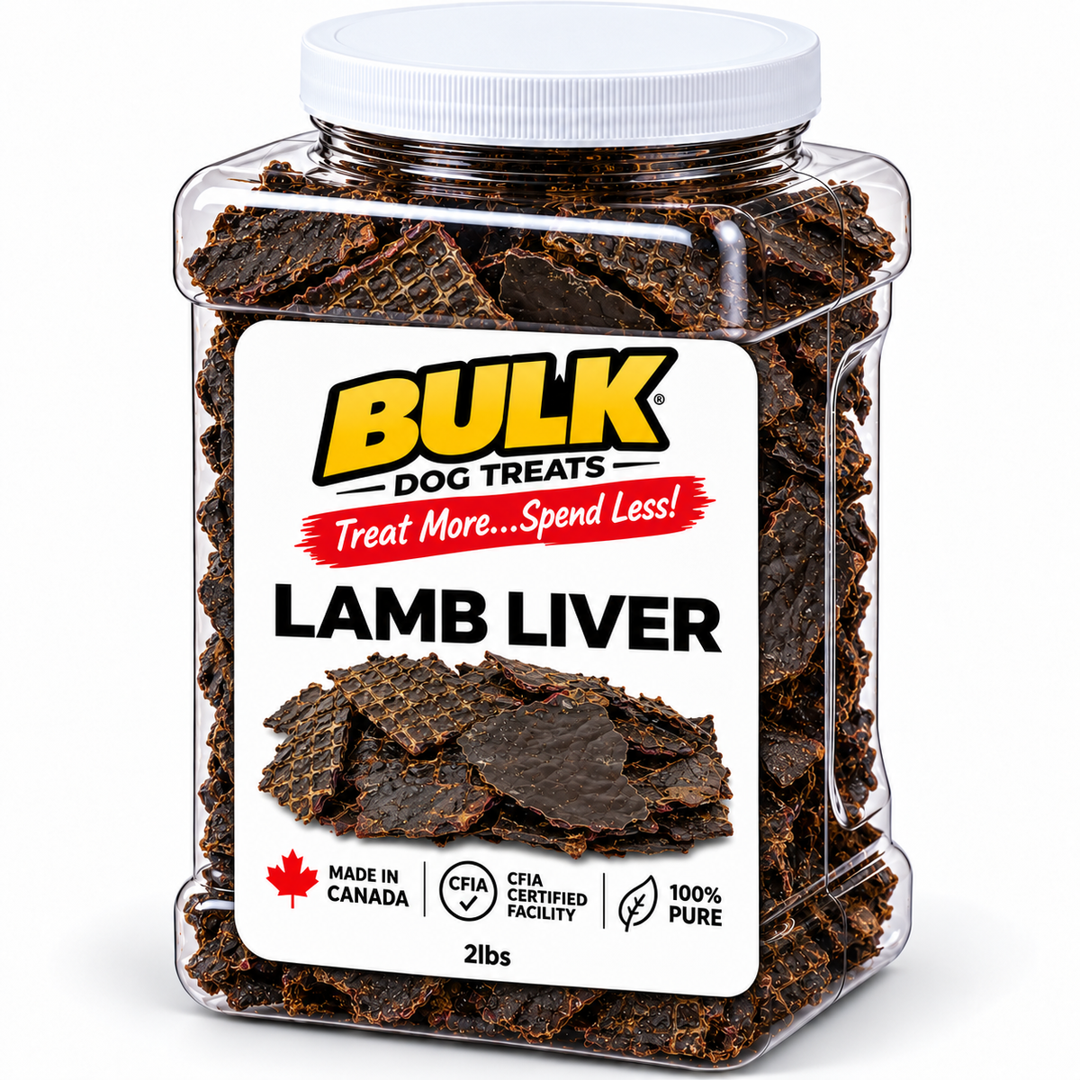 Dehydrated Lamb Liver Dog Treats