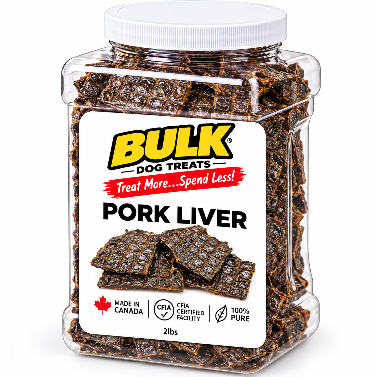 Dehydrated Pork Liver Dog Treats
