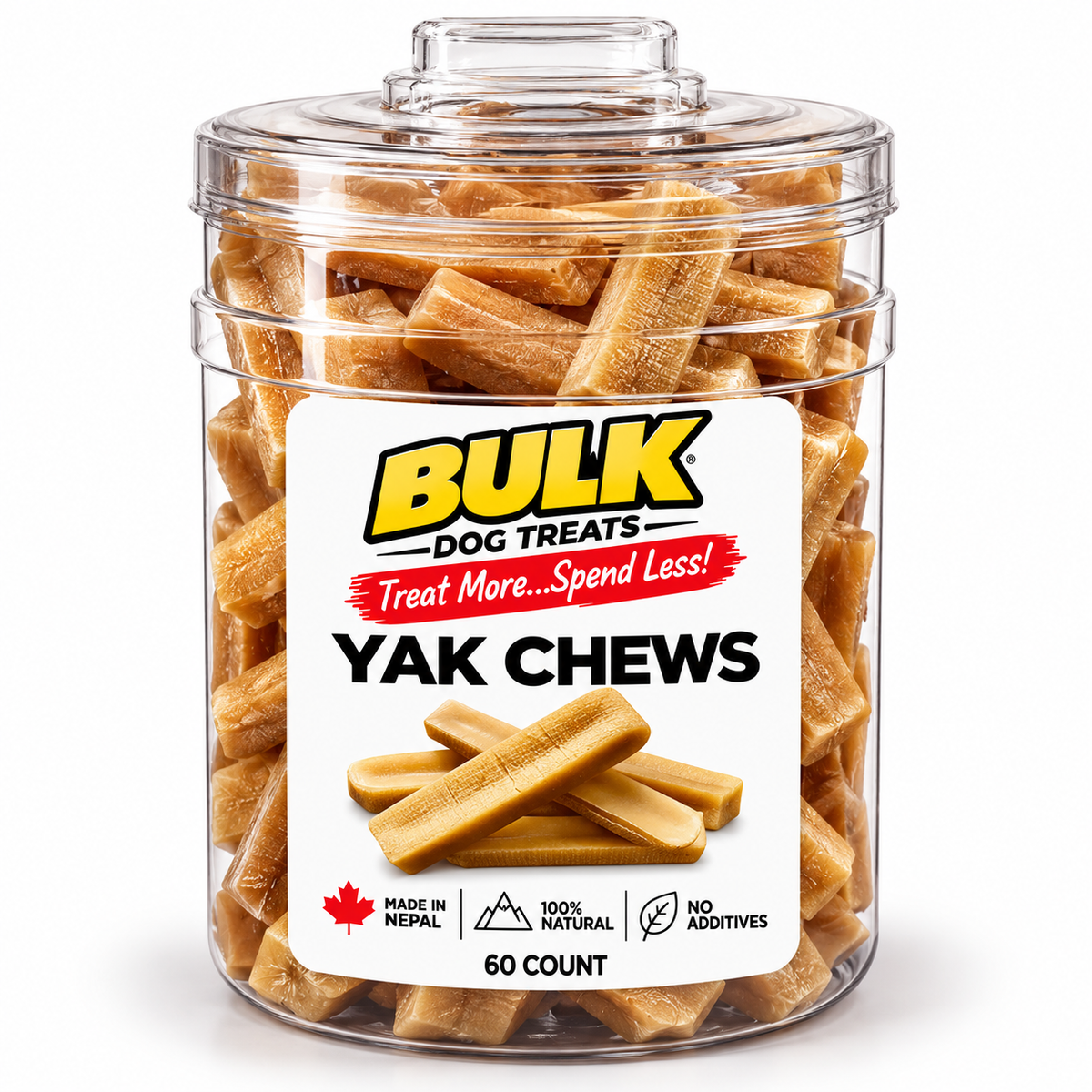 Yak Chews Small (30-40 Grams per piece)